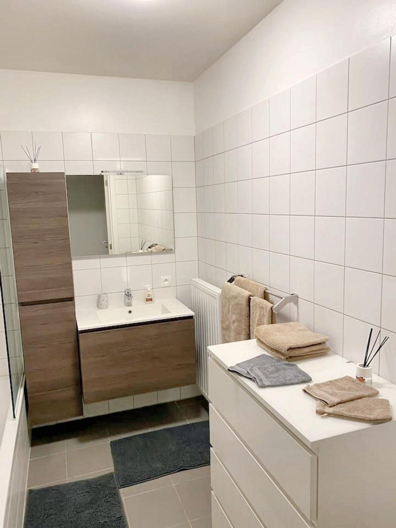 Modern Apartment In Cureghem Anderlecht 134 M² + Terrace Брюксел Екстериор снимка